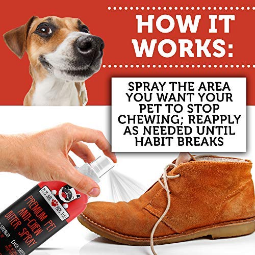 el spray amargo funciona para perros