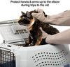 PetFusion - Guante multiusos para mascotas, para el cuidado de mascotas, viajes a veterinarios, manipulación Resistente a los pinchazos y los arañazos, resistente al agua. Garantía de 12 meses para defectos del fabricante. - BESTMASCOTA.COM