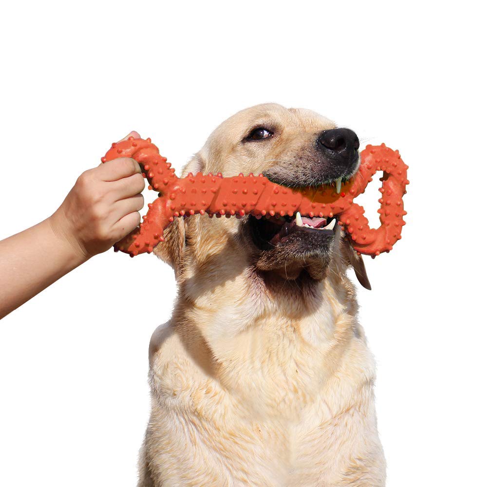 LECHONG Juguetes para perros para masticadores agresivos, cuerda resistente  para masticar, juguetes para perros grandes y medianos, 3 pies y 5 nudos