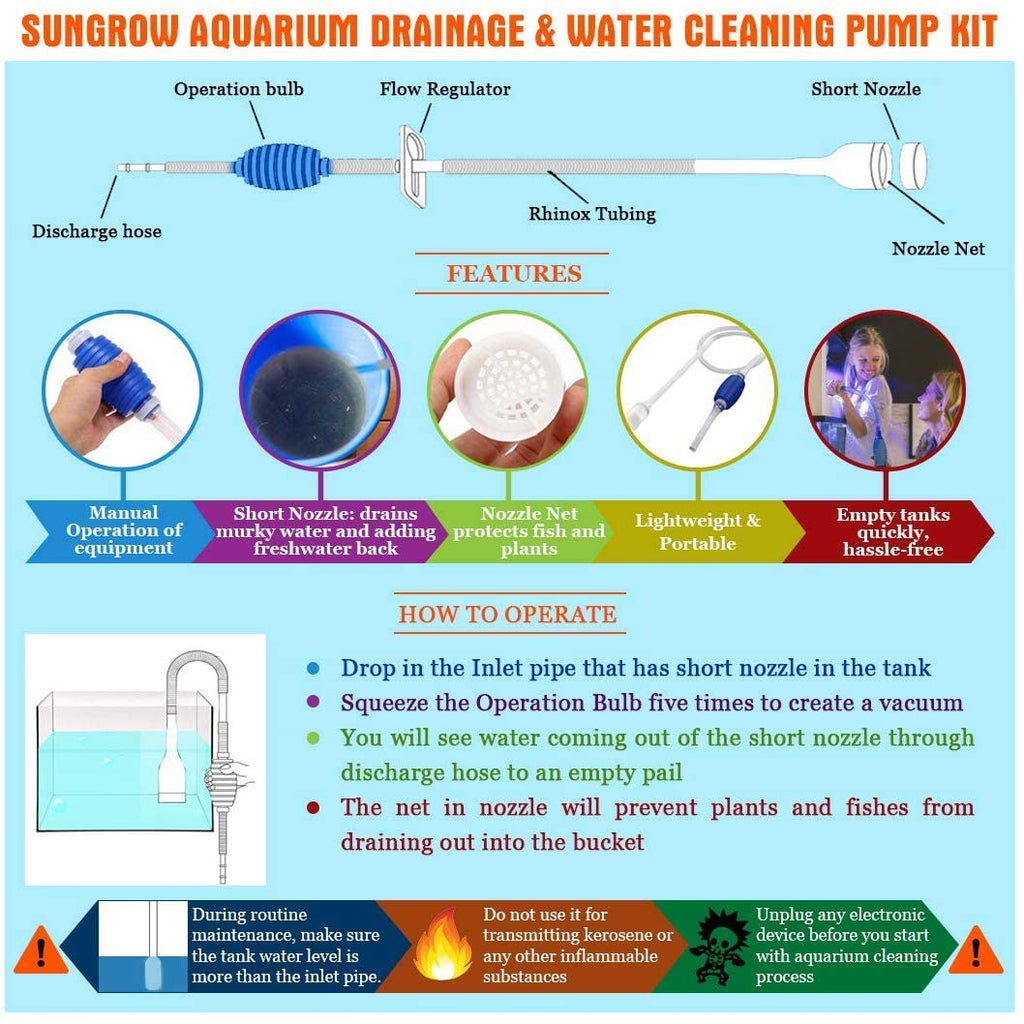thumbnail interactive-video image 1 of Tetra Aquarium Water Changer Bundle - Gravel Siphon Cleaner With 4 Gallon Bucket 1 of 2