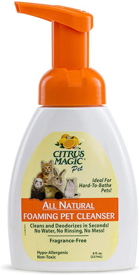 Limpiador de espuma para mascotas Citrus Magic, 8 onzas - BESTMASCOTA.COM