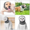 Funda para orejas de perro, orejeras de perro para baño y secado y aseo con capucha para protección contra el ruido, alivio de la ansiedad, calmante, cuello y oídos, para perros y gatos