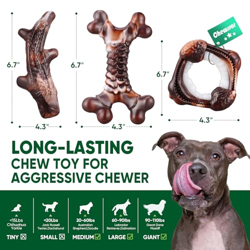 Indestructible Dog Chew Toy - For Aggressive Chewers, Strong Dog Toy Indestructible Dog Chew Toy - For Aggressive Chewers, Strong Dog Toy