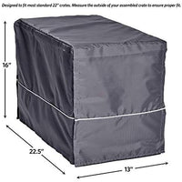 MidWest funda para jaula de perro, funda para jaula de privacidad para perros, se adapta a cajas de perro Midwest, se puede lavar a máquina y secar - BESTMASCOTA.COM