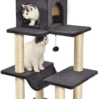 AmazonBasics - Árbol de gato con plataforma, tamaño extragrande - BESTMASCOTA.COM