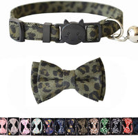 M-YOUNG Collar para gato con campana y pajarita, collares de seguridad ajustables para cachorro de gatito (6.7 in a 10,8 pulgadas) - BESTMASCOTA.COM