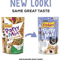 Purina Friskies Party Mix Adult Cat Treats – (10) 2.1 oz. Bolsas. - BESTMASCOTA.COM