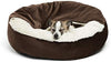 Cama acogedora Best Friends by Sheri, cama de lujo para perros y gatos con cobija, cálida y segura. Brinda apoyo para la cabeza, el cuello y las articulaciones, lavable a máquina, parte inferior resistente al agua - BESTMASCOTA.COM