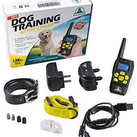 Pet Union PT0Z1 collar de entrenamiento para perros, totalmente impermeable, rango de 1200 pies - BESTMASCOTA.COM