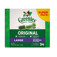 Greenies Original Large Dog Natural Dental Treats - BESTMASCOTA.COM