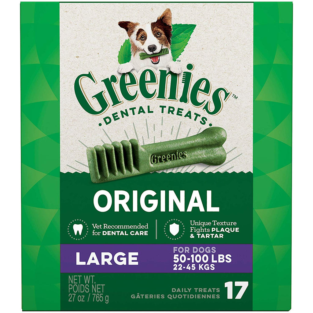 Greenies Original Large Dog Natural Dental Treats - BESTMASCOTA.COM