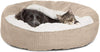 Cama acogedora Best Friends by Sheri, cama de lujo para perros y gatos con cobija, cálida y segura. Brinda apoyo para la cabeza, el cuello y las articulaciones, lavable a máquina, parte inferior resistente al agua - BESTMASCOTA.COM