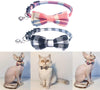 Collar de gato con lazo y campana para gato, ajustable, para mascotas y gatos. - BESTMASCOTA.COM