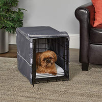 MidWest funda para jaula de perro, funda para jaula de privacidad para perros, se adapta a cajas de perro Midwest, se puede lavar a máquina y secar - BESTMASCOTA.COM