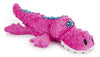 GoDog Just for Me Gators - Peluche de perro con protector para masticar - BESTMASCOTA.COM