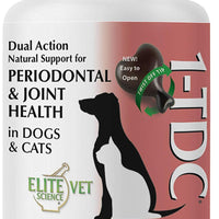 1-tdc "Nueva Twist Off Dual Action Natural apoyo para periodontal & conjunta de salud en perros & gatos | profesionalmente formulado Total Wellness Fórmula con 1-tetradecanol Complejo - BESTMASCOTA.COM