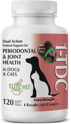 1-tdc "Nueva Twist Off Dual Action Natural apoyo para periodontal & conjunta de salud en perros & gatos | profesionalmente formulado Total Wellness Fórmula con 1-tetradecanol Complejo - BESTMASCOTA.COM