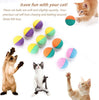 10 pelotas de látex para gatos, gatitos y mascotas, coloridas pelotas de espuma para rascar juguetes, juguetes interactivos para jugar con juguetes, para gatos, perros, cachorros, gatitos, mascotas, regalo novedoso - BESTMASCOTA.COM