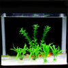 10 unidades) Acuario Artificial Plantas, pequeño tamaño 4 inch Altura aproximada Comsun Fish Tank Decoración Home Decoración de plástico verde - BESTMASCOTA.COM
