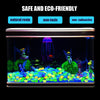 100 pcs nuevo colorido brilla en la oscuridad guijarros piedras rocas para tanque de peces acuario jardín pasarela - BESTMASCOTA.COM