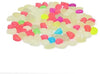 100 pcs nuevo colorido brilla en la oscuridad guijarros piedras rocas para tanque de peces acuario jardín pasarela - BESTMASCOTA.COM