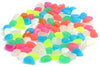 100 pcs nuevo colorido brilla en la oscuridad guijarros piedras rocas para tanque de peces acuario jardín pasarela - BESTMASCOTA.COM