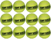 12 Bolas Tuff Balls, juguetes para perros con fuerza industrial, Amarillo - BESTMASCOTA.COM