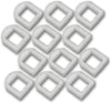 12 prefiltros de espuma para fuente de agua Drinkwell Lotus, Avalon o Pagoda de acero inoxidable 360 (color blanco) - BESTMASCOTA.COM