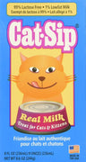 (12 unidades) Cat SIP Real Treat de leche para gatos y gatitos, 8 oz - BESTMASCOTA.COM