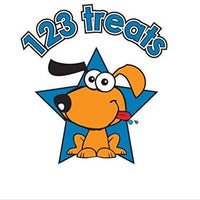 123 Treats – Rodilleras de hueso para perro, 100% natural y de larga duración, para masticar carne de vacuno para perros, alimento de césped, carne de vacuno salada para mascotas, tamaños variados, ideal para perros pequeños y grandes - BESTMASCOTA.COM