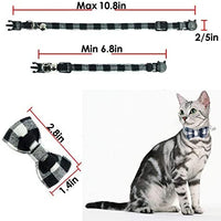 Collar de gato con lazo y campana para gato, ajustable, para mascotas y gatos. - BESTMASCOTA.COM