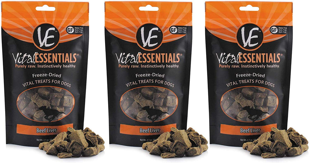 Vital Essentials Alimentos para perros de ingredientes limitados, sin granos, congelados, paquete de 3 - BESTMASCOTA.COM