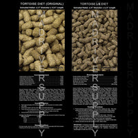 1,5 libras, mazuri tortuga dieta/Feed/Alimentación, una protuberancia 1/2" X 3/4" longitud Pellets, de alta fibra dieta Diseñado para tierra seca herbivorous Tortoises y Reptiles - BESTMASCOTA.COM