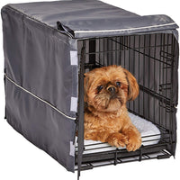 MidWest funda para jaula de perro, funda para jaula de privacidad para perros, se adapta a cajas de perro Midwest, se puede lavar a máquina y secar - BESTMASCOTA.COM