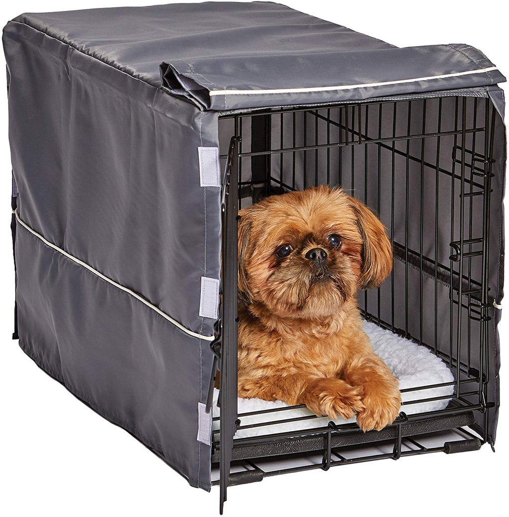 MidWest funda para jaula de perro, funda para jaula de privacidad para perros, se adapta a cajas de perro Midwest, se puede lavar a máquina y secar - BESTMASCOTA.COM