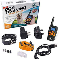 Pet Union PT0Z1 collar de entrenamiento para perros, totalmente impermeable, rango de 1200 pies - BESTMASCOTA.COM