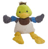 HuggleHounds - Juguete de peluche chirriante para perros con nudos para masticadores agresivos - BESTMASCOTA.COM
