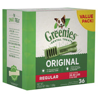 Greenies Original Regular Dental Dog Treats - BESTMASCOTA.COM