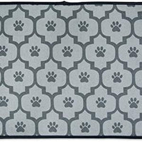 Tapete DII Dry Bone, tapete seco e microfibra para alimentos, agua, alimento, ultraabsorbente y se puede lavar a máquina, de microfibra, para perros y gatos pequeños, medianos, grandes - BESTMASCOTA.COM