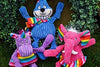 HuggleHounds - Juguete de peluche chirriante para perros con nudos para masticadores agresivos - BESTMASCOTA.COM