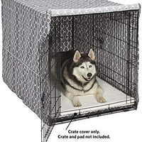 MidWest funda para jaula de perro, funda para jaula de privacidad para perros, se adapta a cajas de perro Midwest, se puede lavar a máquina y secar - BESTMASCOTA.COM
