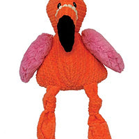 HuggleHounds - Juguete de peluche chirriante para perros con nudos para masticadores agresivos - BESTMASCOTA.COM