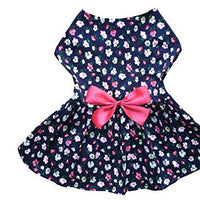 Petroom - Vestido de perro para cachorro, diseño de princesa floral para perros pequeños, gatos para verano - BESTMASCOTA.COM