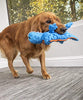 GoDog Just for Me Gators - Peluche de perro con protector para masticar - BESTMASCOTA.COM