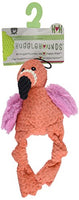 HuggleHounds - Juguete de peluche chirriante para perros con nudos para masticadores agresivos - BESTMASCOTA.COM