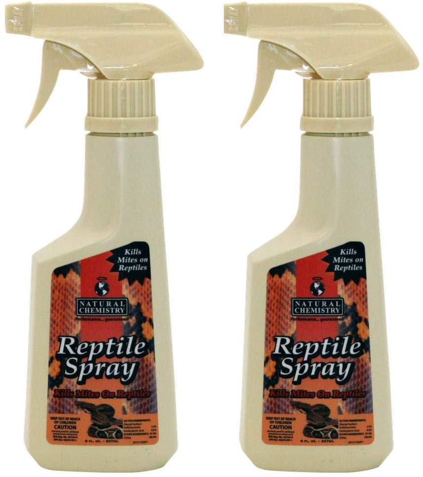 2) Natural Química 11035 Reptile Lizard Spray antiácaros parásito Socorro – 8 oz cada uno - BESTMASCOTA.COM