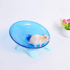 2 Pack Rat Flying Saucer Exercise Wheel & Wood Bridge Rainbow Climb - Durable ABS Plastic Running & Jogging Running Silent Spinner - For Mouse Hedgehog Chinchilla Pets Mice Hamsters Gerbil Cage Toy - BESTMASCOTA.COM