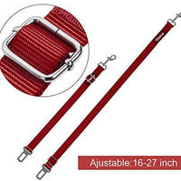 2 paquetes de cinturón de seguridad de coche para perros y gatos ajustables de Vastar, fabricados con tela de nailon; para enganchar al arnés - BESTMASCOTA.COM