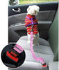 2 paquetes de cinturón de seguridad de coche para perros y gatos ajustables de Vastar, fabricados con tela de nailon; para enganchar al arnés - BESTMASCOTA.COM