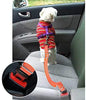 2 paquetes de cinturón de seguridad de coche para perros y gatos ajustables de Vastar, fabricados con tela de nailon; para enganchar al arnés - BESTMASCOTA.COM